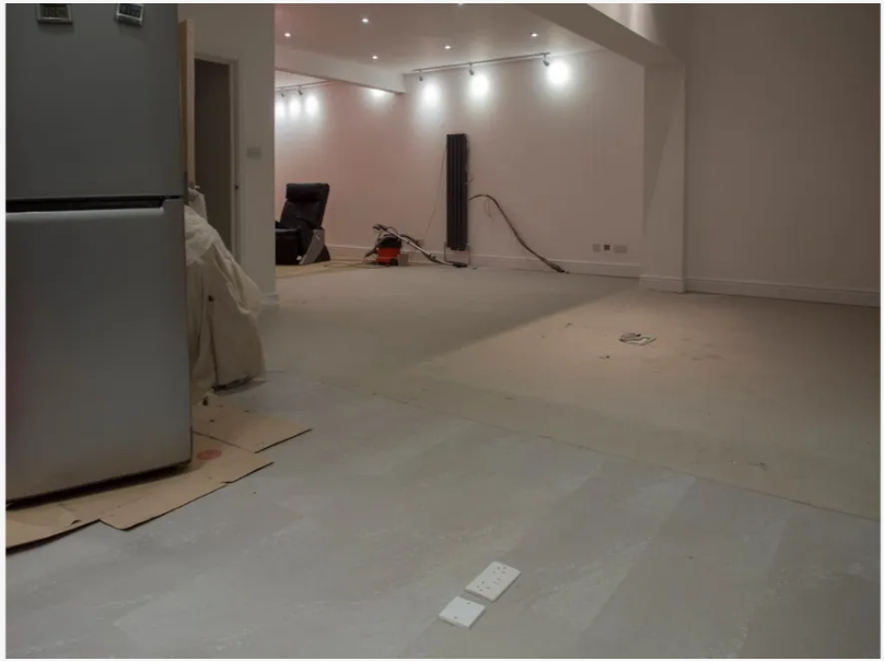 Interior remodel in progress